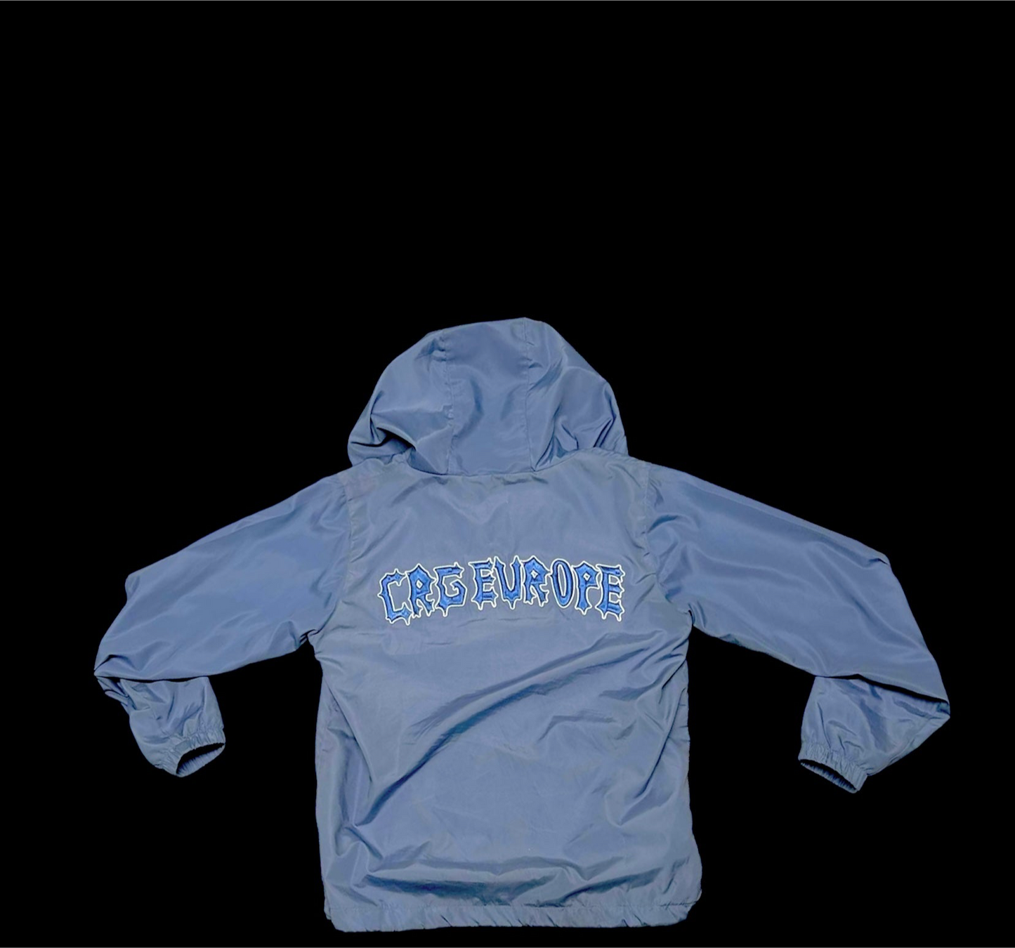 STEEL BLUE WINDBREAKER